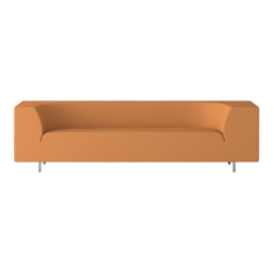 Orange Loveseat